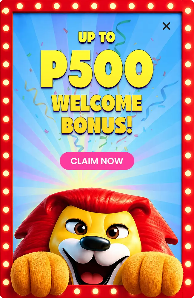 Claim up to P500 Welcome Bonus